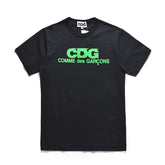 CDG Be Kind T Shirt Lay Limited Rose Red Short Sleeve T-shirt